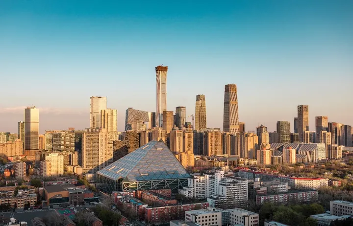 中国北京金融中心美景|金融中心|美景|中国_新浪新闻